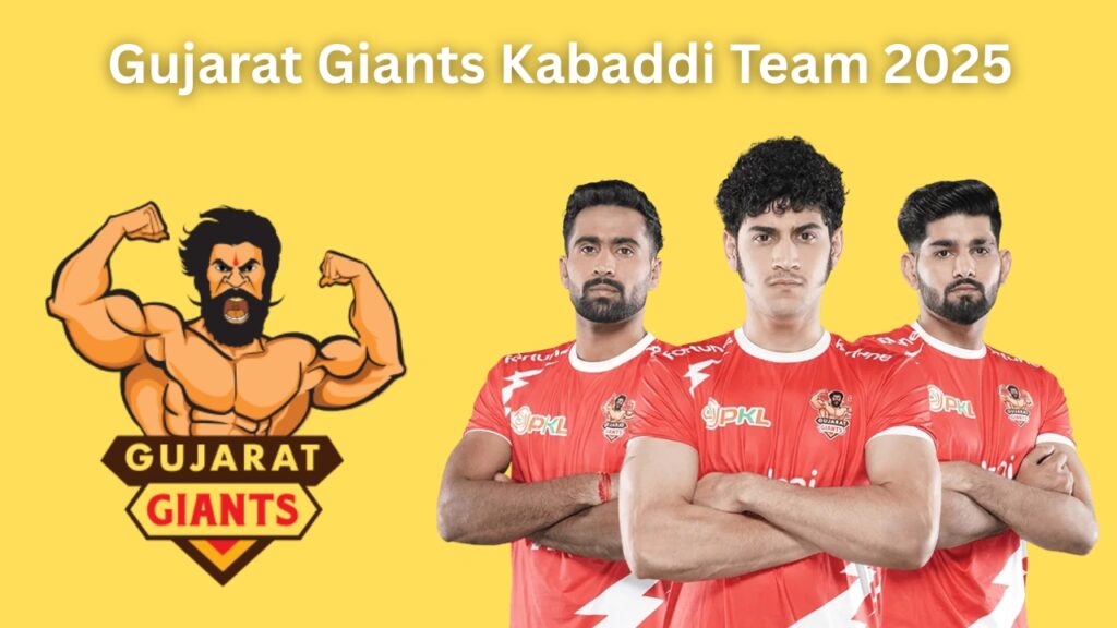 Gujarat Giants Kabaddi Team 2025