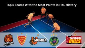 Top 5 Teams With the Most Points in PKL History