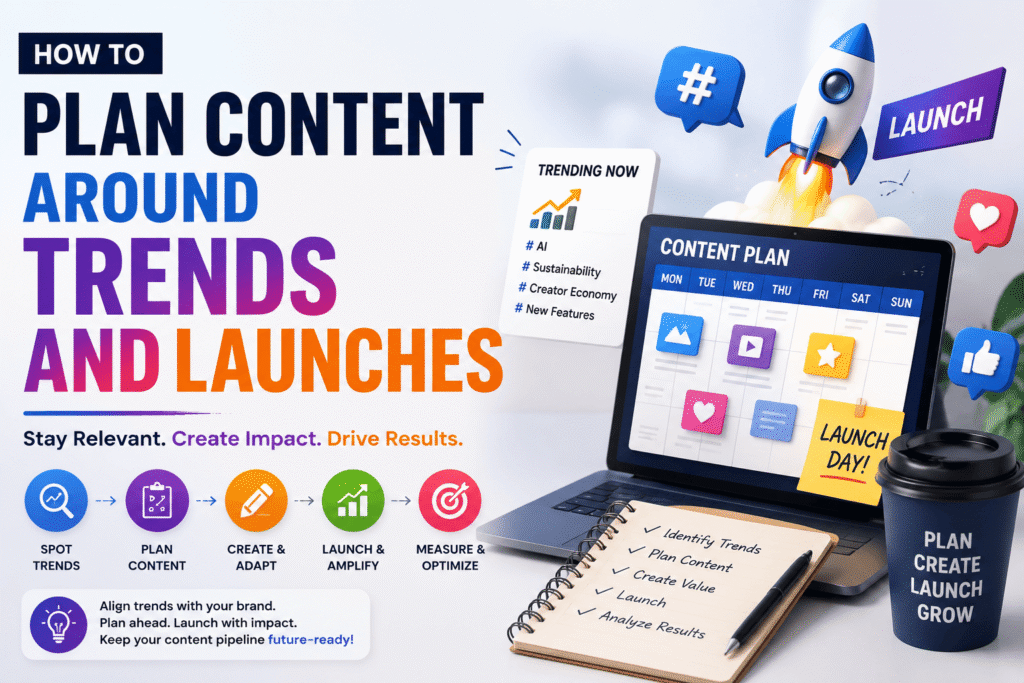 How to Plan Content Around Trends and Launches