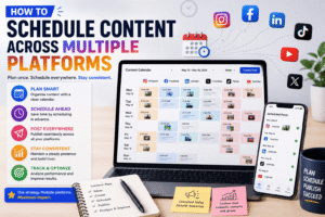 How to Schedule Content Across Multiple Platforms